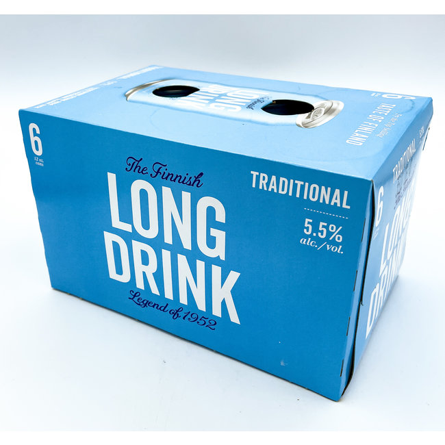 THE FINNISH LONG DRINK TRADITIONAL GIN RTD 6PK