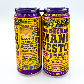 FLYING MONKEY CHOCOLATE MANIFESTO 4PK