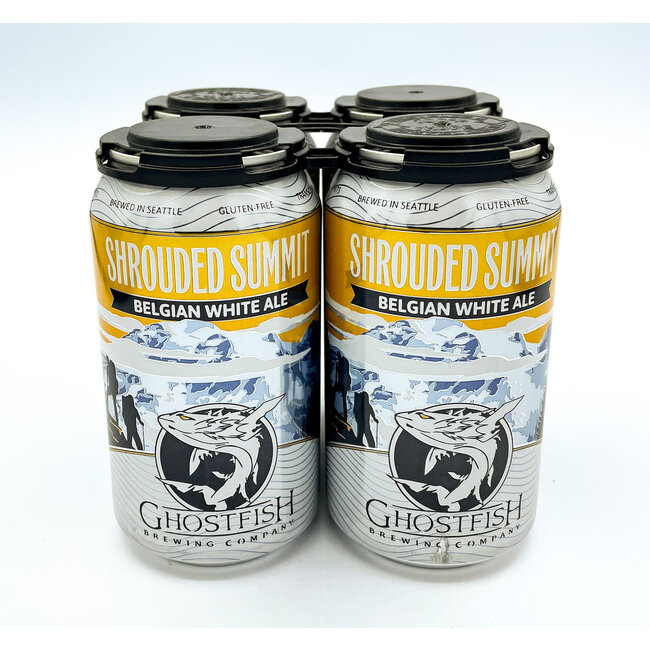 GHOSTFISH SHROUDED SUMMIT GLUTEN FREE WHITE 4PK