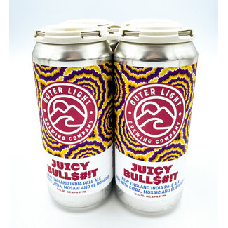 Outer Light Brewing OUTER LIGHT JUICY BULLS#!T DDH IPA 4PK