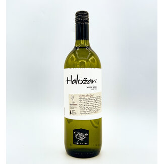 HALOŽAN DRY WHITE WINE of SLOVENIA PTUJSKA KLET LITER 1L