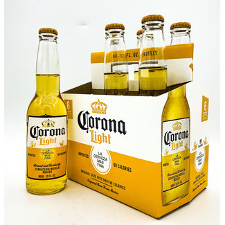 CORONA LIGHT 12OZ BTLS 6PK