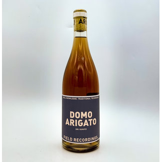 FIELD RECORDINGS 'DOMO ARIGATO MR. RAMATO' ORANGE WINE of PINOT GRIS 750ML