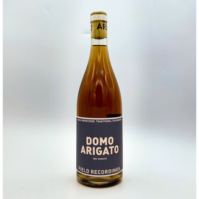 FIELD RECORDINGS 'DOMO ARIGATO MR. RAMATO' ORANGE WINE of PINOT GRIS 750ML
