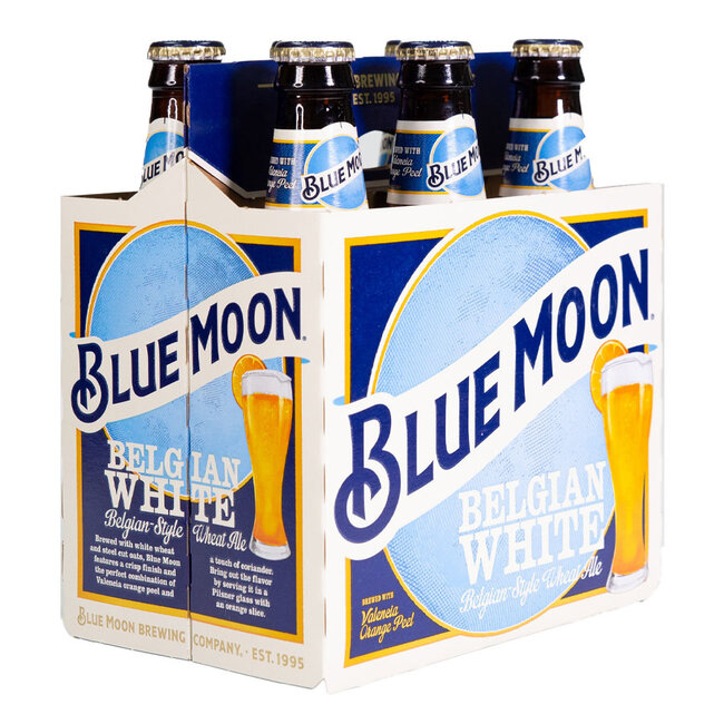 BLUE MOON WHITE 12OZ BTL 6PK