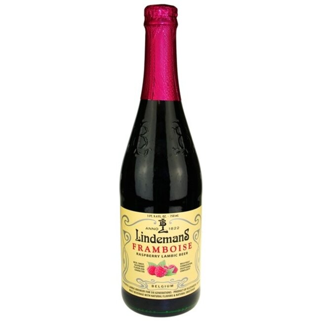 LINDEMANS FRAMBOISE LAMBIC 8.5OZ