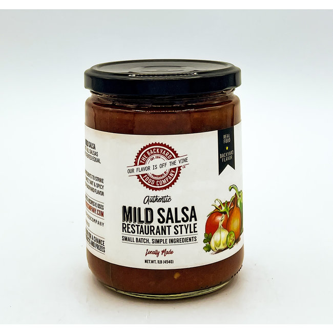 BACKYARD FOODS MILD SALSA 16OZ