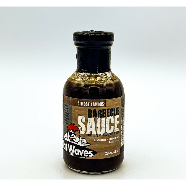 Flat Waves FLAT WAVES ALMOST FAMOUS BBQ SAUCE 8 OZ.