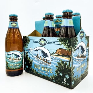 Kona Brewing KONA BIG WAVE GOLDEN ALE 6PK CANS