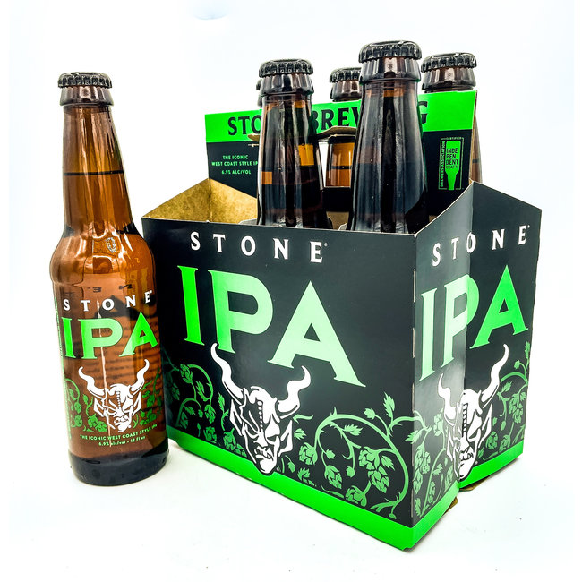 STONE IPA 6PK BOTTLES