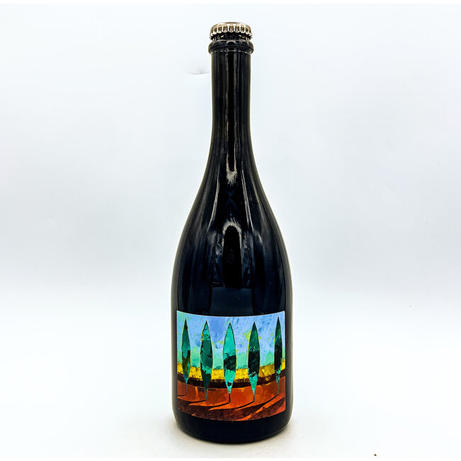 BERGIANTI 'NO AUTOCLAVE' SPARKLING RED LAMBRUSCO ROSSO ORGANIC 750ML