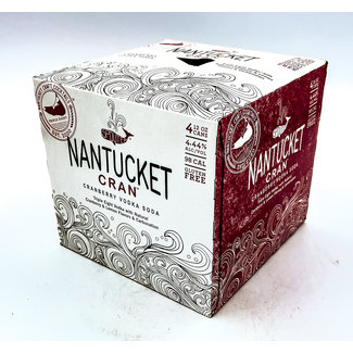 NANTUCKET CRANBERRY VODKA SODA RTD 4PK