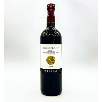 ANTONELLI 'BAIOCCO' SANGIOVESE of UMBRIA ORGANIC 750ML