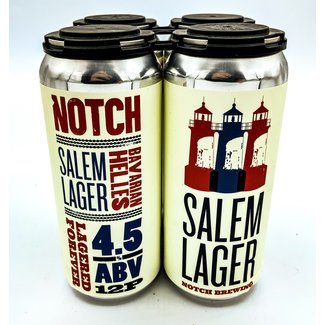 NOTCH 'SALEM LAGER' BAVARIAN-STYLE HELLES 4PK