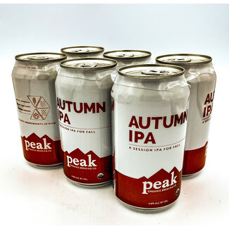 PEAK ORGANIC SEASONAL IPA 6PK