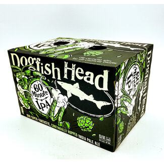 DOGFISH HEAD 60 MINUTE IPA  12OZ CAN 6PK