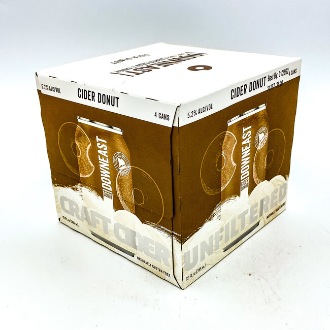 DOWNEAST CIDER DONUT CIDER 4PK Grapes & Grains