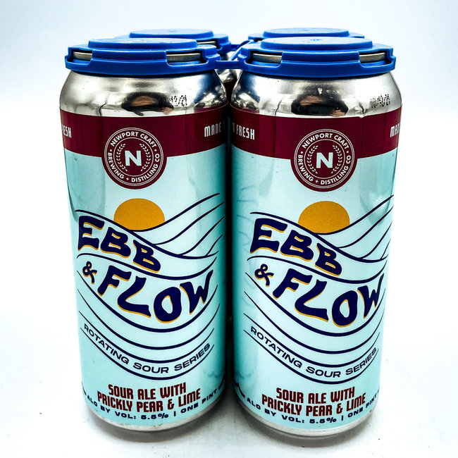 NEWPORT CRAFT EBB & FLOW PRICKLY PEAR LIME SOUR 4PK