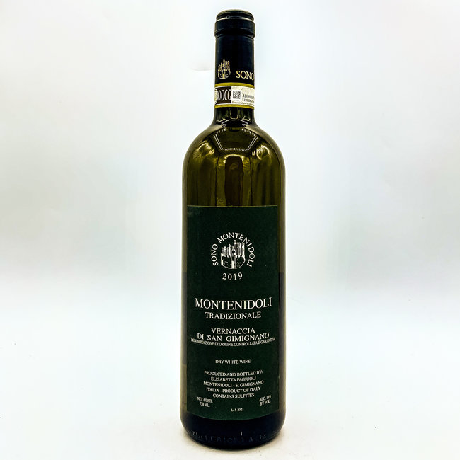 MONTENIDOLI VERNACCIA di SAN GIMIGNANO 2022 WHITE TOSCANA 750ML