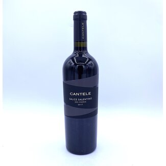 CANTELE SALICE SALENTINO NEGROAMARO ROSSO DRY RED PUGLIA 750ML