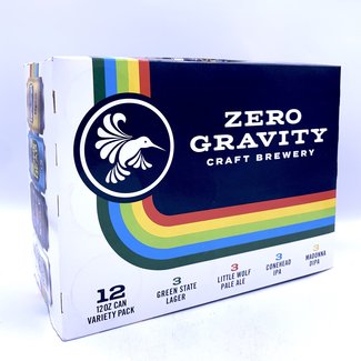 ZERO GRAVITY VARIETY PACK 12PK CANS
