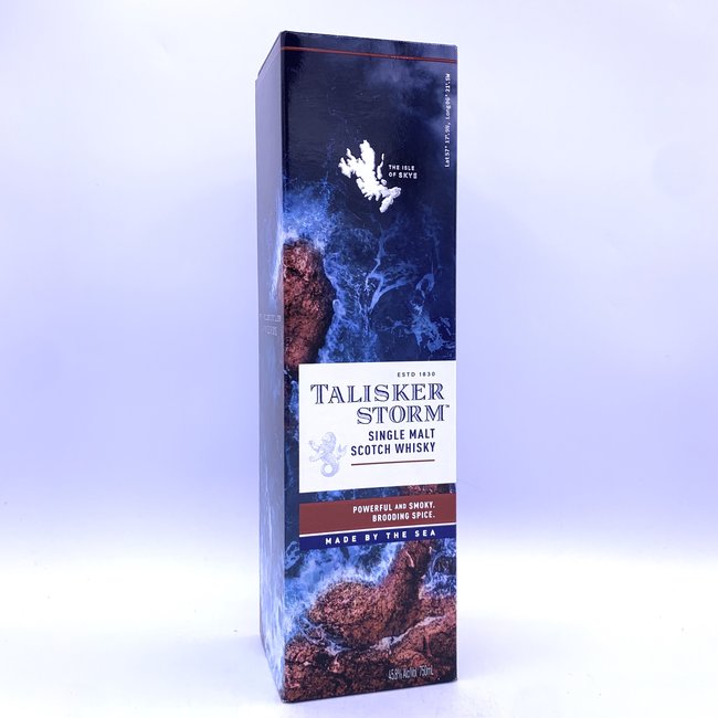 TALISKER STORM SINGLE MALT SCOTCH WHISKY ISLE of SKYE 750ML