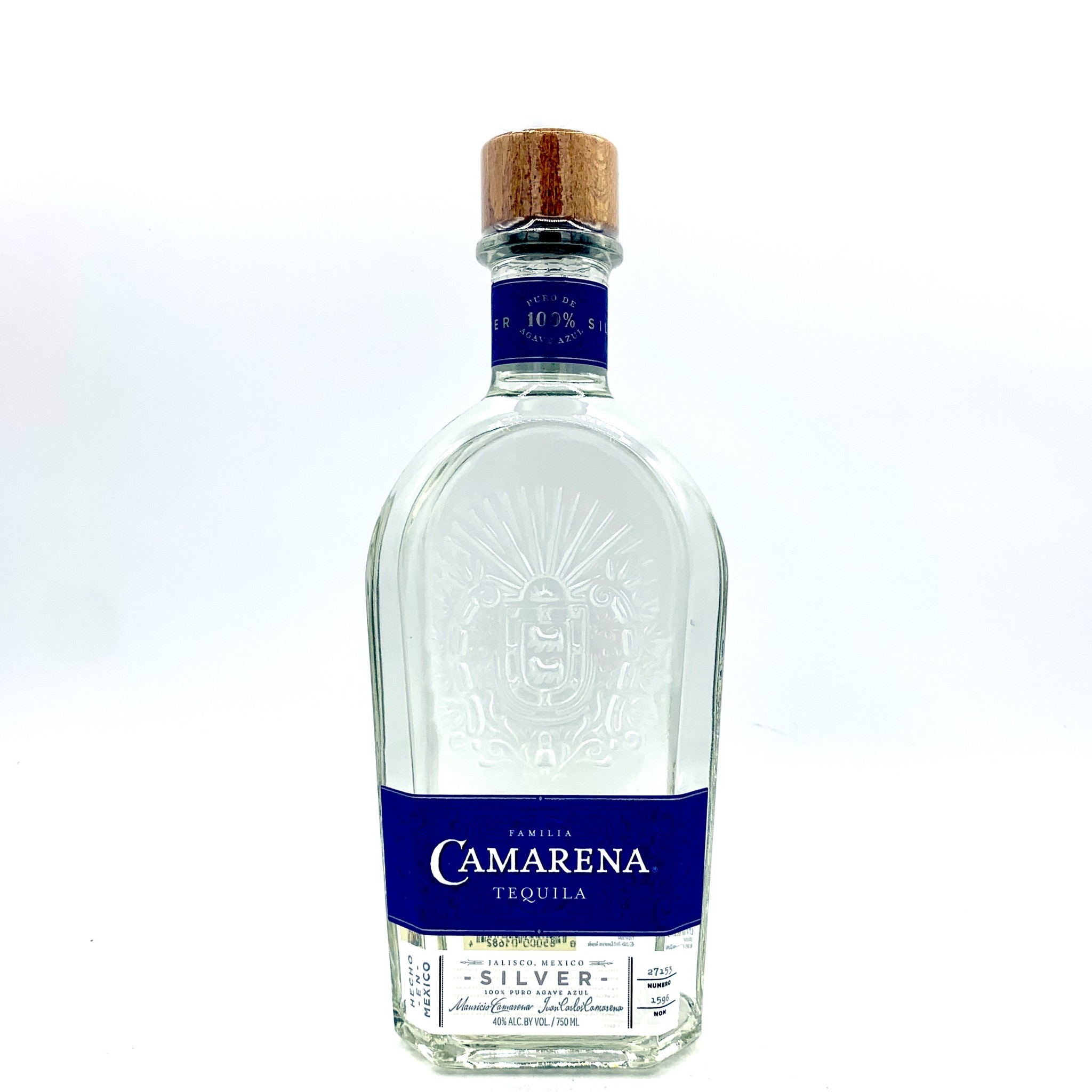 CAMARENA TEQUILA SILVER BLANCO JALISCO 750ML Grapes & Grains