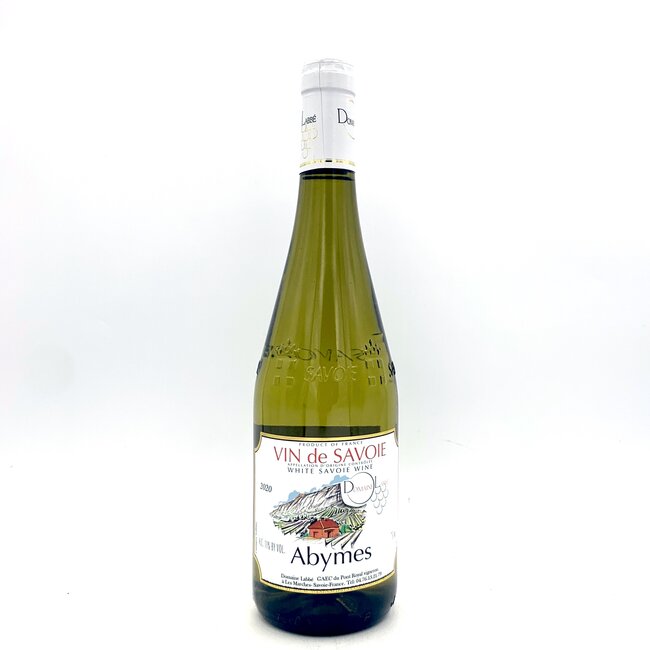LABBÉ ABYMES VIN de SAVOIE JACQUÈRE DRY WHITE 750ML