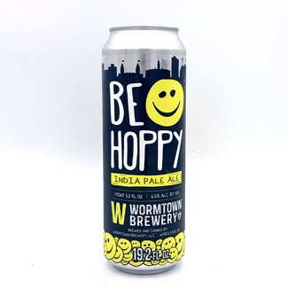 WORMTOWN 'BE HOPPY' IPA INDIA PALE ALE 19.2OZ
