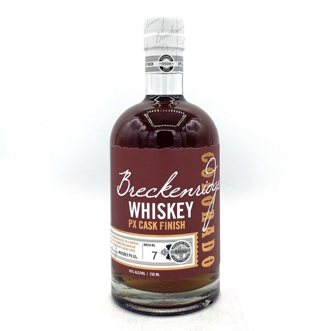 BRECKENRIDGE PX SHERRY CASK AGED BOURBON WHISKEY COLORADO 750ML