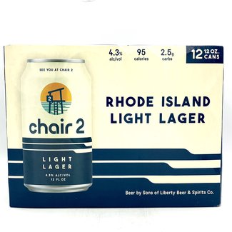SONS OF LIBERTY CHAIR 2 LIGHT LAGER 12PK