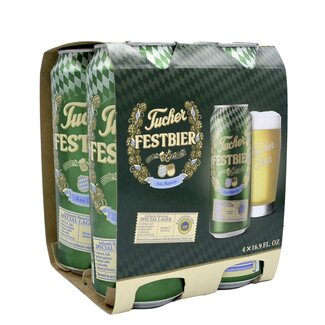 TUCHER FESTBIER LAGER 4PK