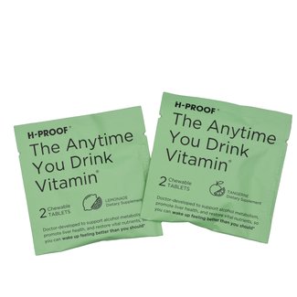 H-PROOF THE ANYTIME YOU DRINK VITAMIN SINGLE DOSE 2 CHEWABLE TABS