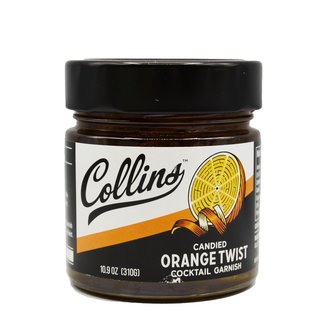 COLLINS ORANGE TWISTS IN SYRUP 10.9 OZ