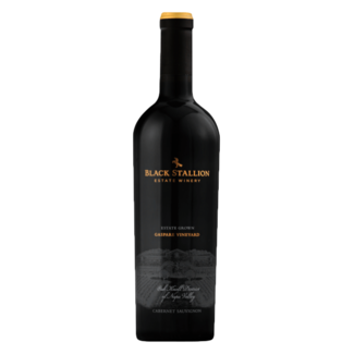 BLACK STALLION CABERNET SAUVIGNON of GASPARE VINEYARD 2019 OAK KNOLL NAPA VALLEY 750ML