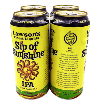 LAWSON'S 'SIP of SUNSHINE' DOUBLE IPA DIPA 4PK