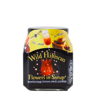 WILD HIBISCUS FLOWERS IN SYRUP 8.8 OZ
