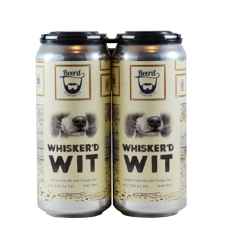 Beer'd Brewing BEER'D WHISKER'D WIT 4PK