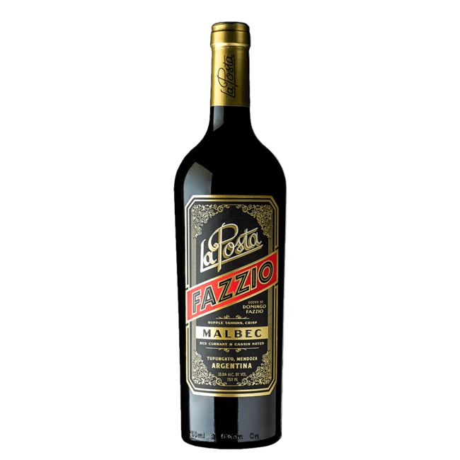 La POSTA 'FAZZIO' MALBEC MENDOZA LAURA CATENA SUSTAINABLE 750ML