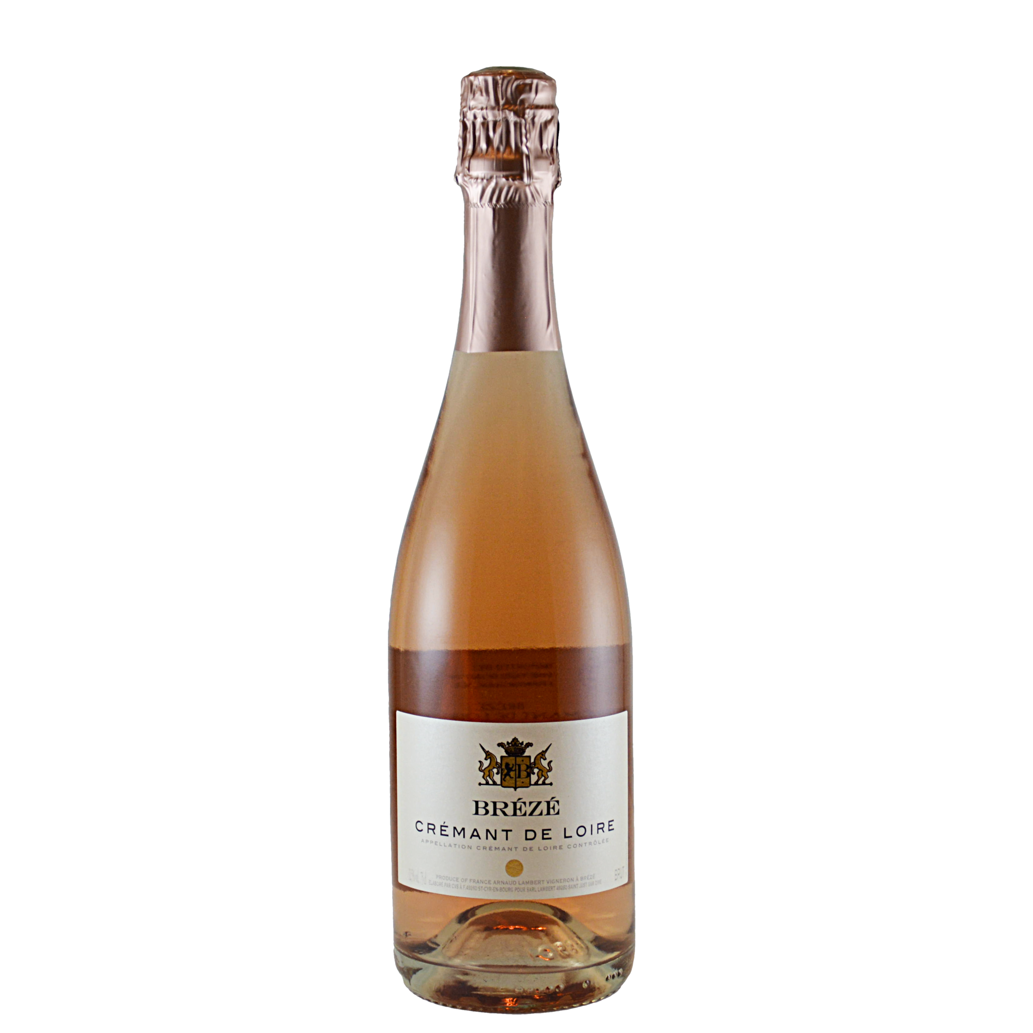 ARNAUD LAMBERT 'BRÉZÉ' SPARKLING ROSÉ CRÉMANT de LOIRE ORGANIC
