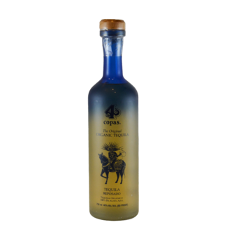 4 COPAS 'The ORIGINAL' ORGANIC TEQUILA REPOSADO JALISCO 750ML