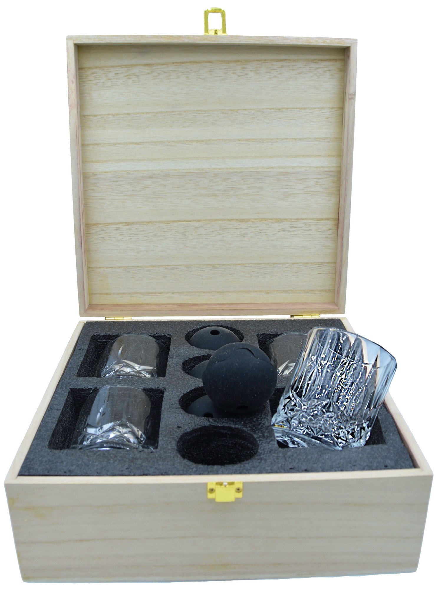 Viski Liquor Glass and Ice Sphere Box Set