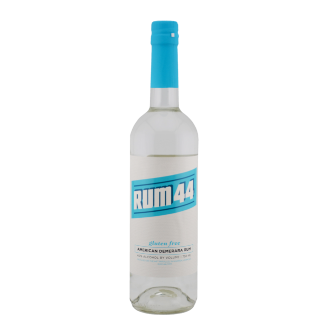 MAD RIVER 'RUM 44' AMERICAN DEMERARA WHITE RUM SILVER 750ML