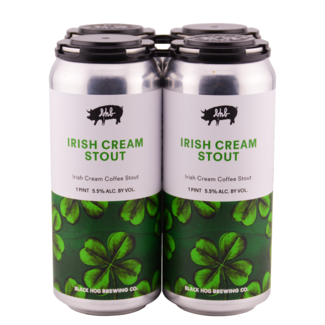 BLACK HOG IRISH CREAM COFFEE MILK STOUT 4PK