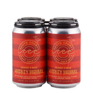 SOUTH COUNTY WHISKEY HIGHBALL RTD 4PK