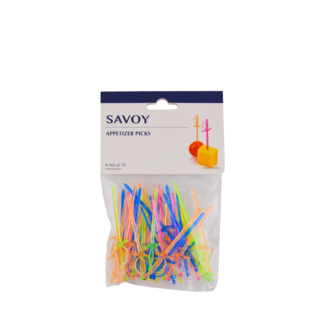 SAVOY ASSORTED PLASTIC SWORD PICKS