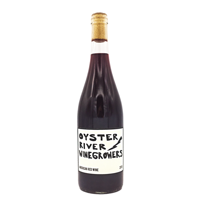 OYSTER RIVER 'AMERICAN RED WINE' CARBONIC MERLOT CHILLABLE RED 750ML
