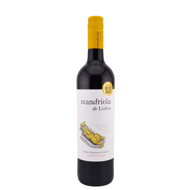 MANDRIOLA de LISBOA VINHO TINTO DRY RED BLEND LISBON 750ML