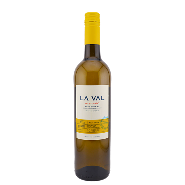 La VAL ALBARIÑO RIAS BAIXAS DRY WHITE 750ML