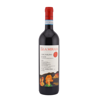 La MIRAJA GRIGNOLINO d'ASTI di MONFERATTO DRY RED PIEDMONT 750ML